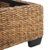 vidaXL Bed Frame without Mattress Natural Rattan 180x200 cm Super King