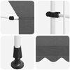 vidaXL Manual Retractable Awning 250 cm Anthracite