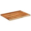 vidaXL Bathroom Countertop 80x60x3.8 cm Rectangular Solid Wood Acacia