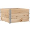 vidaXL Pallet Collars 3 pcs 100x100 cm Solid Wood Pine
