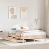 vidaXL Bed Frame without Mattress 140x190 cm Solid Wood Pine