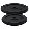 vidaXL Barbell with Plates 60 kg Cast Iron