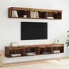 vidaXL TV Cabinet Set Old Wood 100 x 30 x 30 cm Engineered Wood