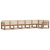 vidaXL Outdoor Sofa Set 6 pcs Natural Solid Acacia Wood