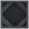 vidaXL Planter Anthracite 30 x 30 x 30 cm Steel