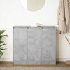 vidaXL Sideboard Concrete Grey 85x34x76 cm Engineered Wood