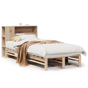 vidaXL Bookcase Bed without Mattress 90x200 cm Solid Wood