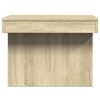 vidaXL Coffee Table Sonoma Oak 80x55x40 cm Engineered Wood