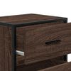vidaXL Bedside Cabinets 2 pcs Brown Oak 40x31x50 cm Engineered Wood