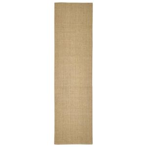 vidaXL Sisal Rug for Scratching Post 66x250 cm