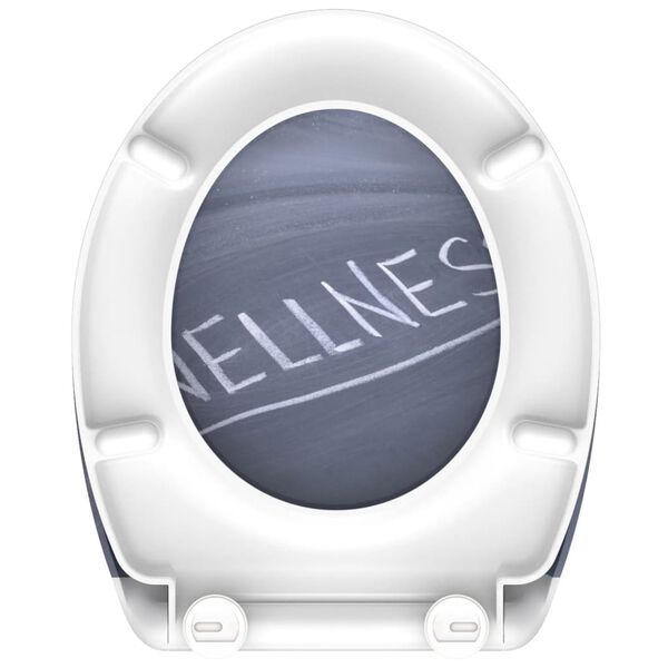 SCH&Uuml;TTE Toilet Seat with Soft-Close Quick Release WELLNESS