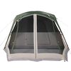 vidaXL Family Tent with Porch 6-Person Green Waterproof