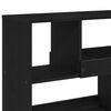 vidaXL Book Shelf Black Oak 100 x 33 x 94.5 cm Engineered Wood