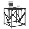 vidaXL Coffee Table Black 45x45x47.5 cm Engineered Wood