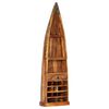 vidaXL Wine Rack 50x40x180 cm Solid Reclaimed Wood