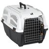 vidaXL Pet Carrier with Metal Door 60x40x39 cm Polypropylene