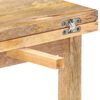 vidaXL Extendable Coffee Table 90x(45-90)x45 cm Solid Mango Wood