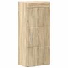 vidaXL Bathroom Furniture Set TULUM Sonoma Oak Engineered Wood