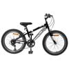 vidaXL Mountain Bike 20'' 6-Speed for 5-8 Years Old Black
