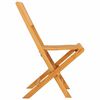 vidaXL Folding Garden Chairs 8 pcs 47x61x90 cm Solid Wood Teak