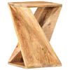 vidaXL Side Table | Natural mango wood | Solid mango wood | Side Table | Square