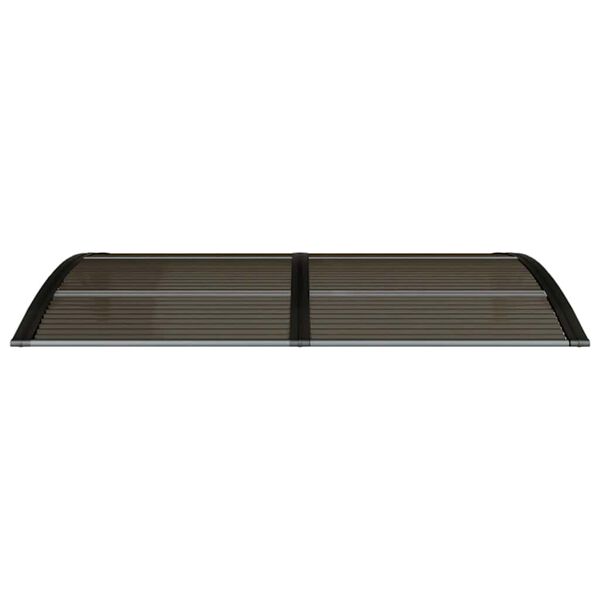 vidaXL Door Canopy Black 150x75 cm Polycarbonate