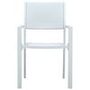 vidaXL 9 Piece Garden Dining Set White
