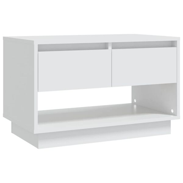 vidaXL TV Cabinet White 70x41x44 cm Engineered Wood