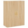 vidaXL Wall Mounted Cabinets 2 pcs Sonoma Oak 69.5x34x90 cm