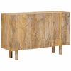 vidaXL Sideboard 100 x 30 x 65 cm Solid Mango Wood and Engineered Wood