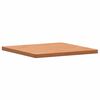 vidaXL Table Top 80x80x4 cm Square Solid Wood Beech