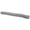 vidaXL Hexagon Fence 1.4 x 25 m Galvanised steel Silver