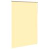 vidaXL Roller Blind Blackout Yellow 145x210 cm Fabric Width 141.6 cm Polyester