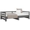 vidaXL Pull-out Day Bed without Mattress Grey 2x(90x200)cm