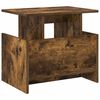 vidaXL TV Stand Smoked Oak 50 x 35 x 45 cm Engineered Wood