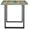 vidaXL Dining Table 160x80x75 cm Solid Reclaimed Wood