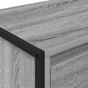 vidaXL TV Cabinet Grey Sonoma 100 x 36 x 49.5 cm Engineered Wood