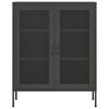 vidaXL Storage Cabinet Anthracite 80x35x101.5 cm Steel