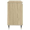vidaXL Bathroom Sink Cabinet Sonoma Oak 65x33x60 cm Engineered Wood