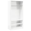 vidaXL Wardrobe | High gloss white | Engineered wood | Compact | Wardrobe