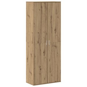 vidaXL Highboard Artisan Oak 70 x 33.5 x 180 cm Engineered Wood