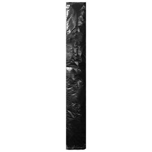 vidaXL Umbrella Cover | Black | Polyethylene | 175 cm tall, 30-35 cm wide