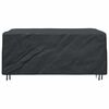 vidaXL Furniture Cover Plain Black 210 x 130 x 70 cm 420D