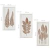 vidaXL Hand-Carved Wall Panels 3 pcs MDF 40x60x1.5 cm