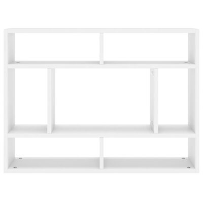 vidaXL Wall Shelf White 75x16x55 cm Engineered Wood