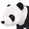 vidaXL Standing Plush Toy Panda Black and White XXL