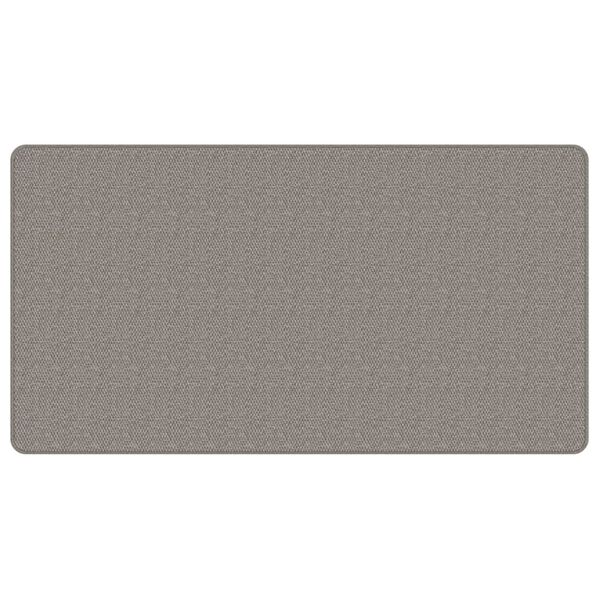 vidaXL Carpet Runner Sisal Look Silver 80x150 cm