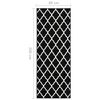 vidaXL Runner Rug BCF Black and White 80x200 cm
