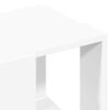 vidaXL Coffee Table White 32x32x30 cm Engineered Wood