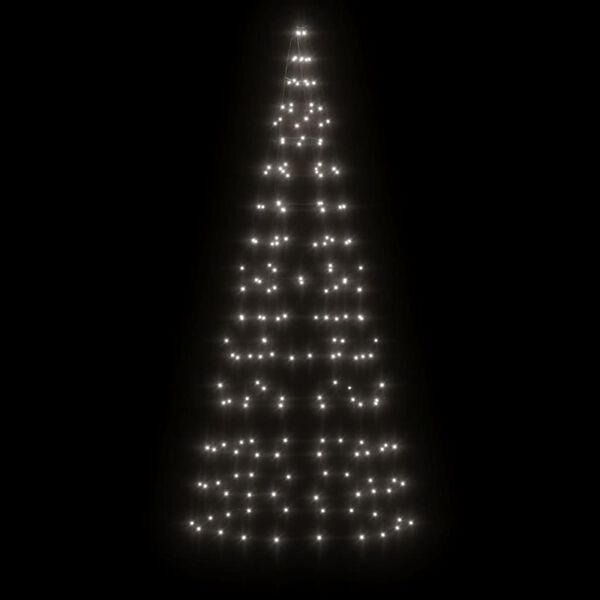 vidaXL LED Christmas Tree 200 LEDs Cold White 180 cm
